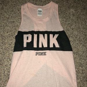 PINK Racerback tank top